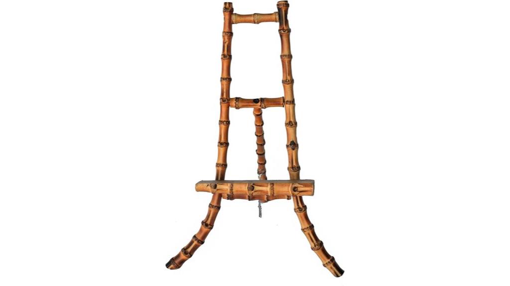 bamboo tabletop easel