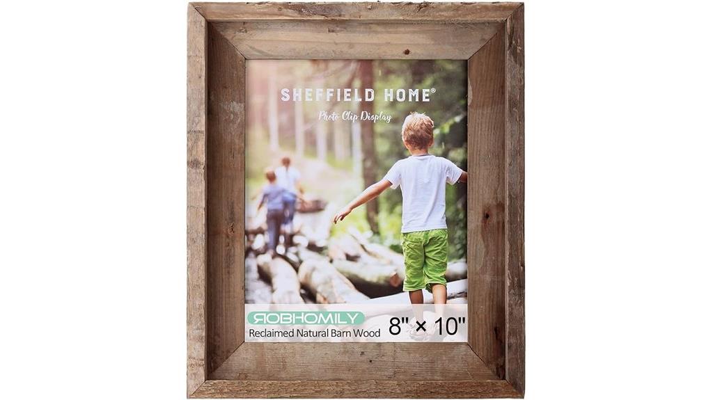 barnwood 8x10 frame