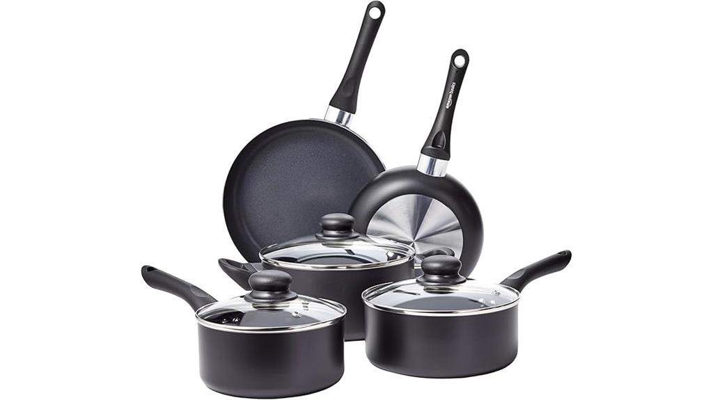 basic non stick cookware set