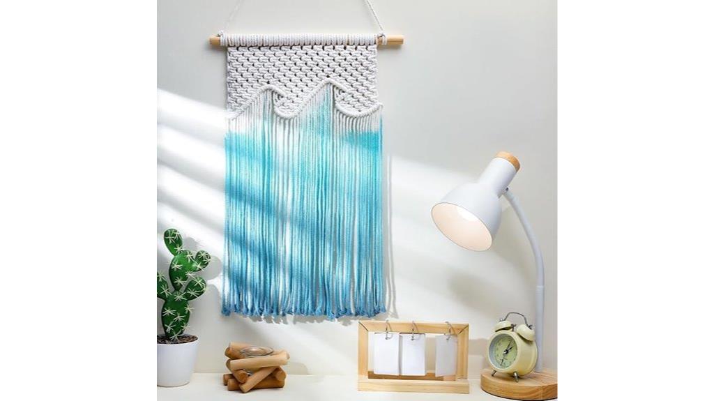 beach wave macrame decor