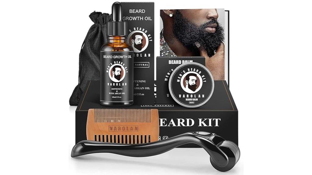 beard growth gift set