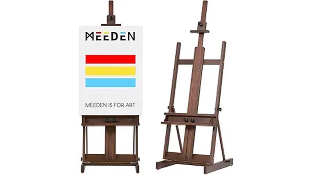 beech wood art easel