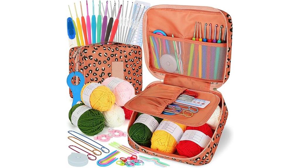 beginner crochet kit set