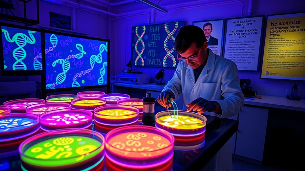 bio art pioneers genetic storytelling