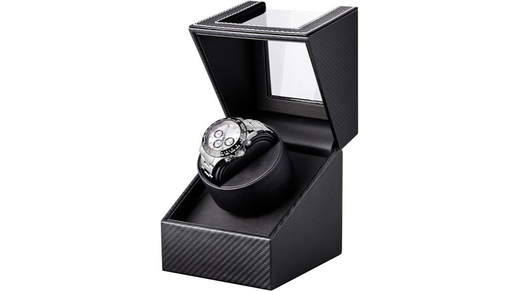 black carbon fiber leather