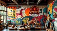 blending cultures in art
