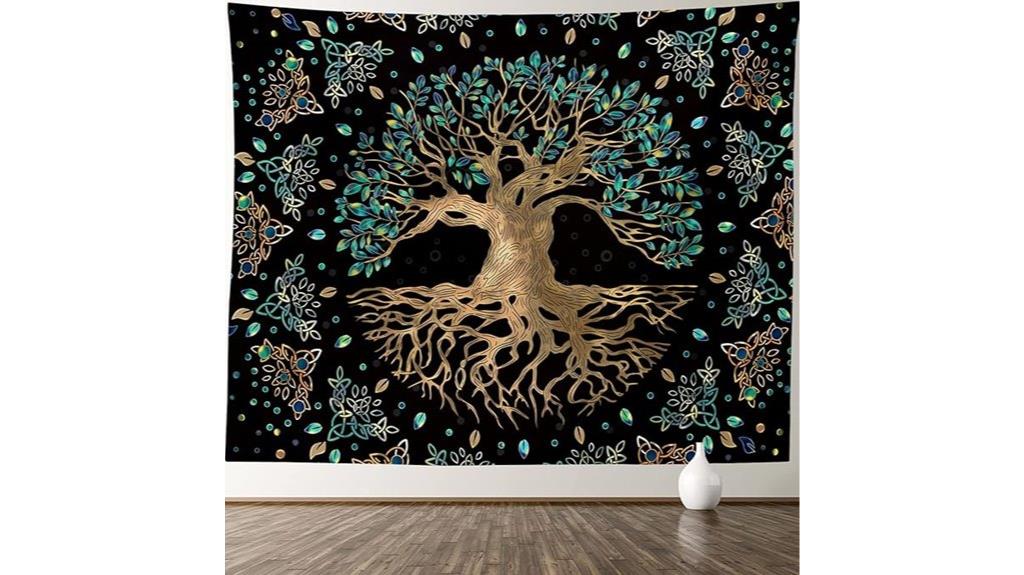 bohemian life tree tapestry