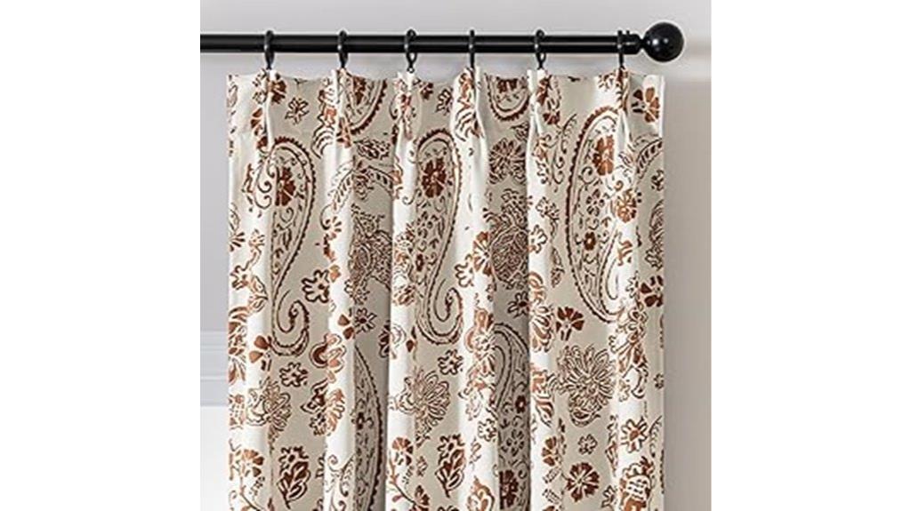 boho farmhouse curtain set