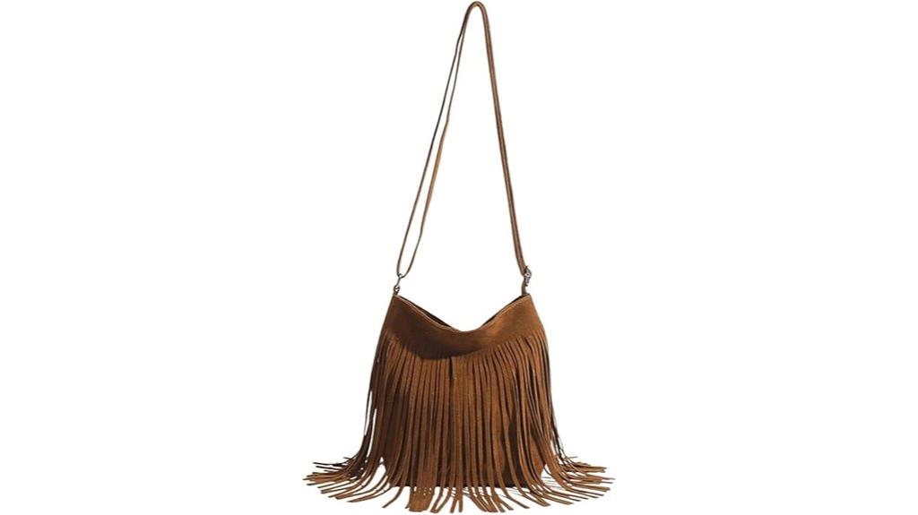 boho fringe crossbody bag