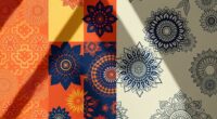 boho patterned contact papers