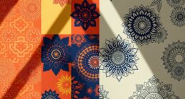 boho patterned contact papers
