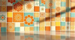 boho peel and stick backsplashes