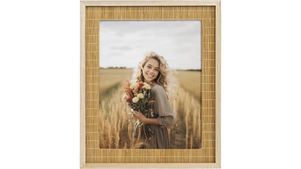 boho style photo frame