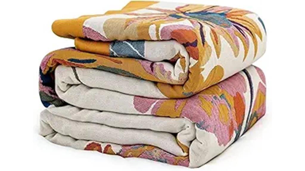 boho style throw blanket