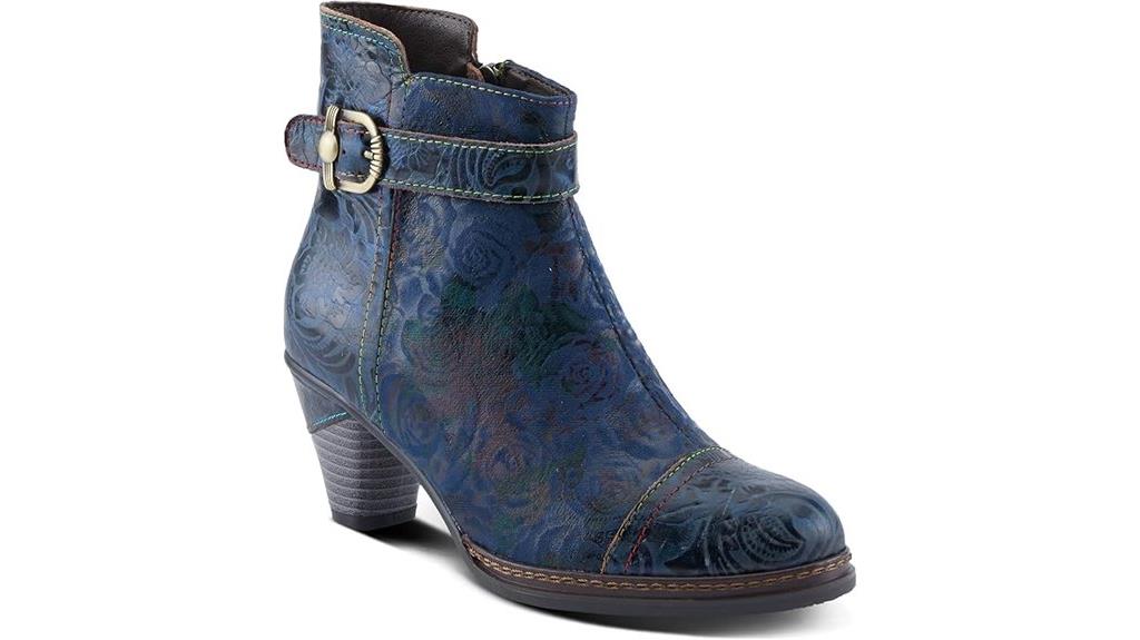 boho stylish ankle booties
