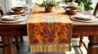 boho table runners list