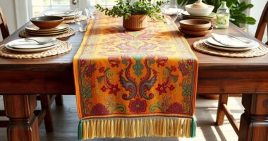 boho table runners list