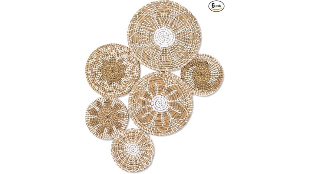 boho wall basket set