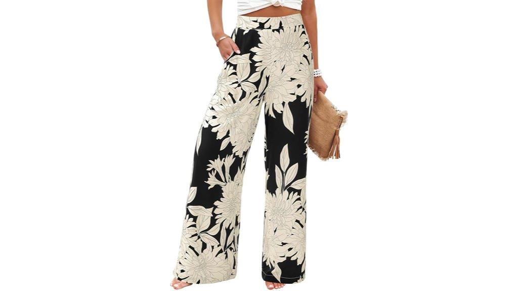 boho wide leg pants
