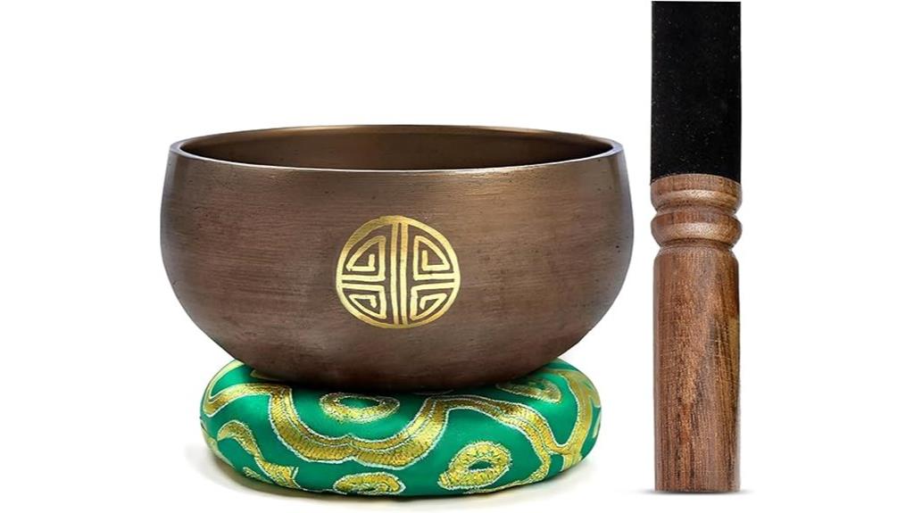 brass tibetan singing bowl