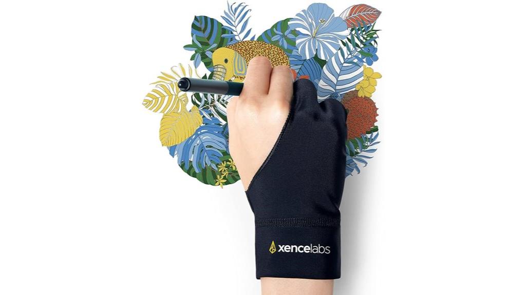 breathable drawing glove