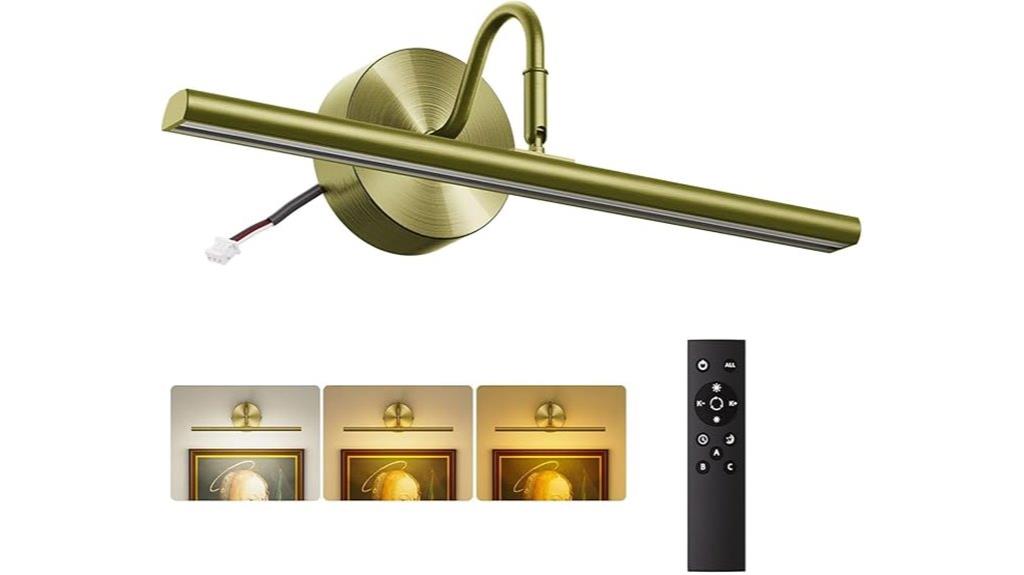 bronze led wall light