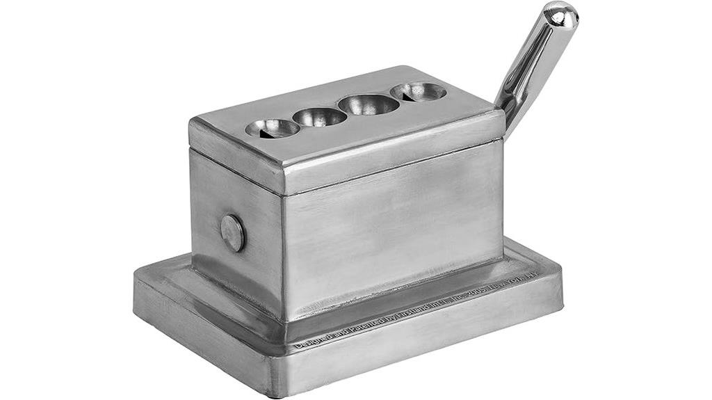 brushed finish quad cutter
