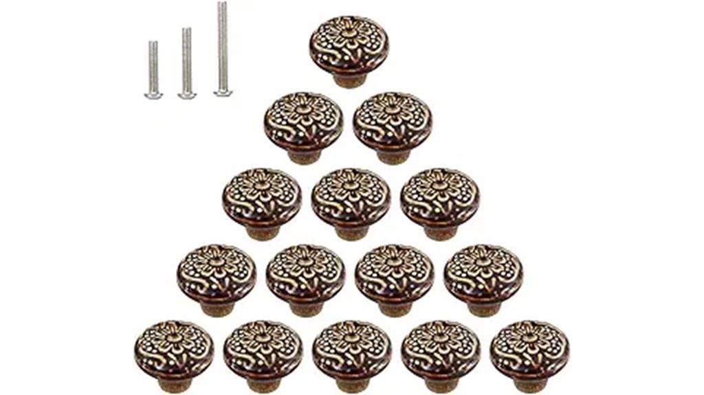 ceramic cabinet knob set