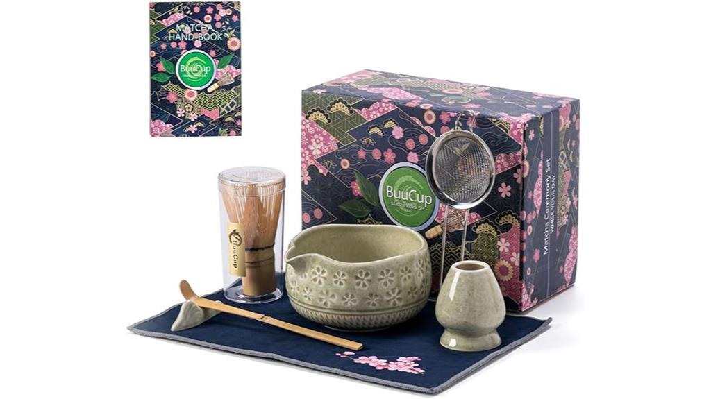ceramic matcha whisk kit