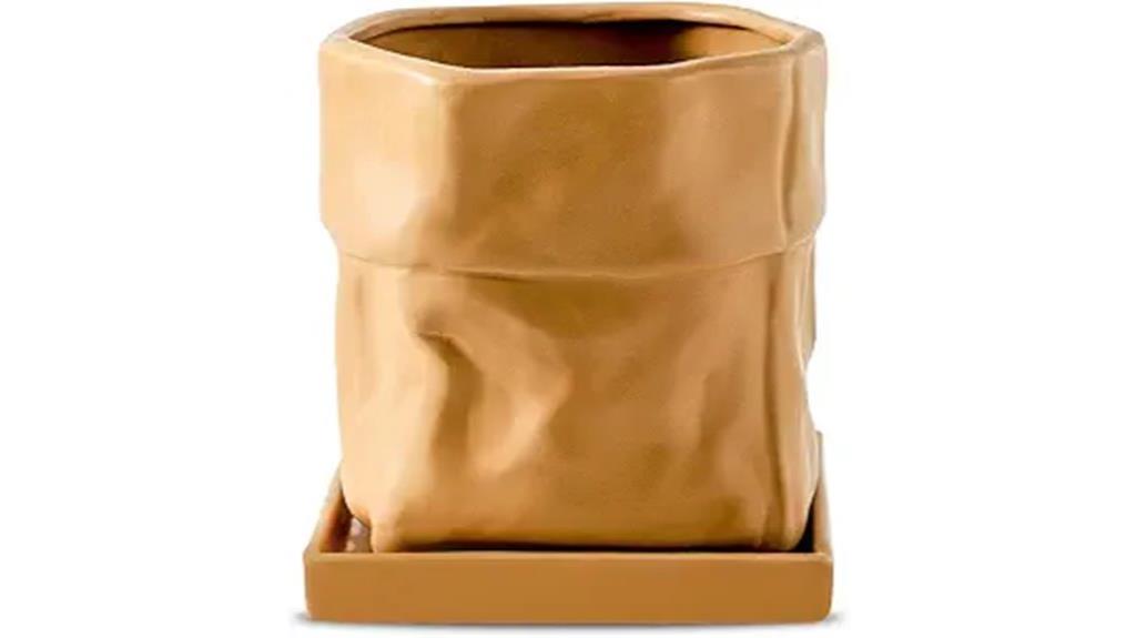 ceramic pot with drainage