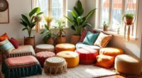 chic boho ottoman selections