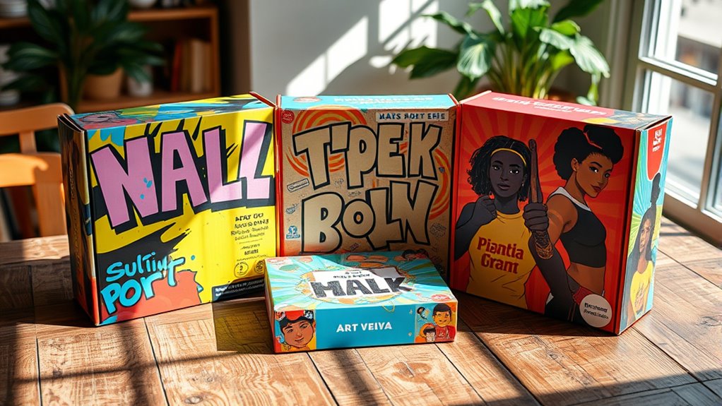 choose age appropriate creative sets