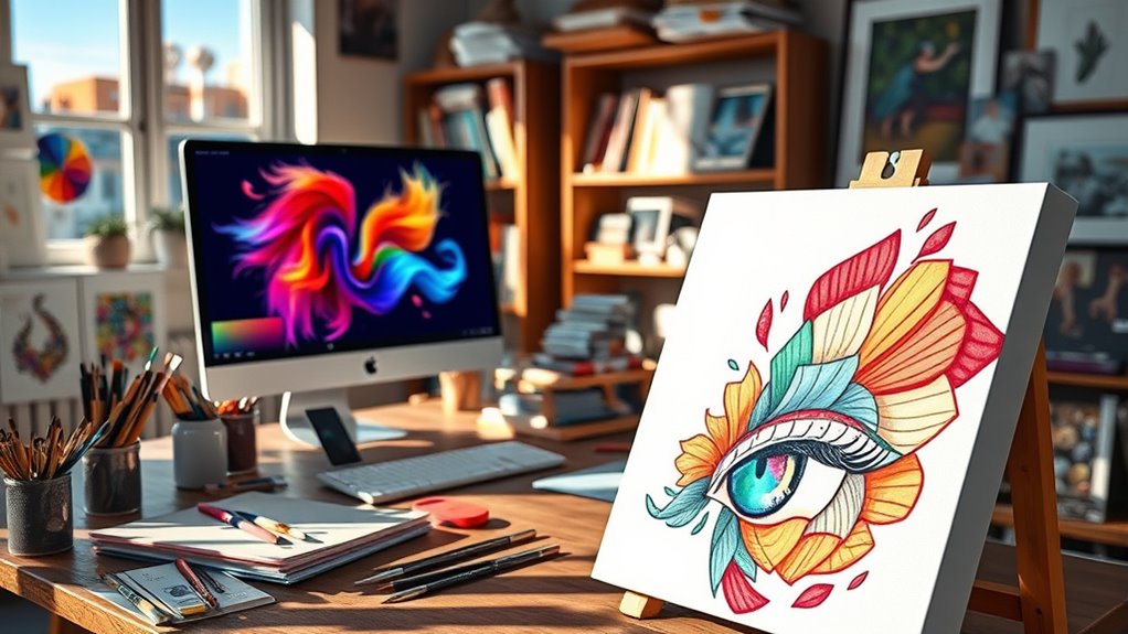 choose the suitable art platform