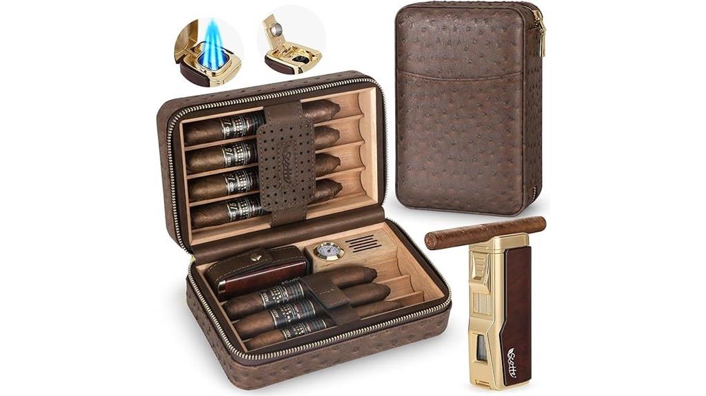 cigar humidor plus accessories