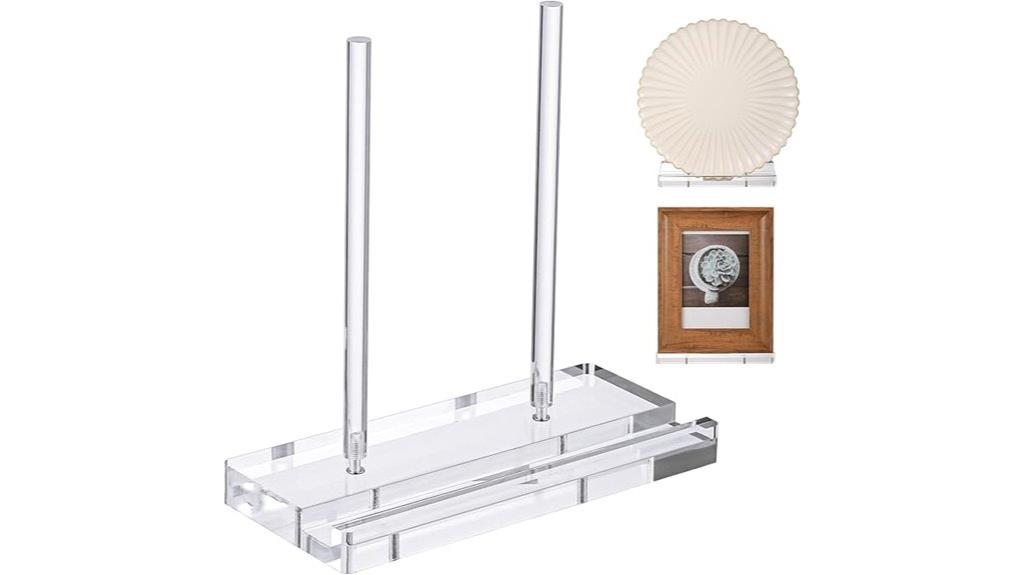 clear acrylic photo display