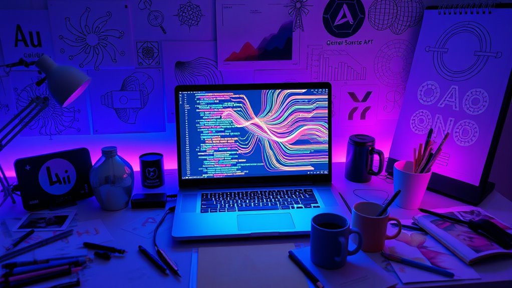 code driven visual art creation