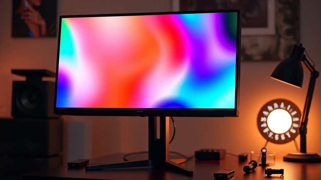 color accuracy and features