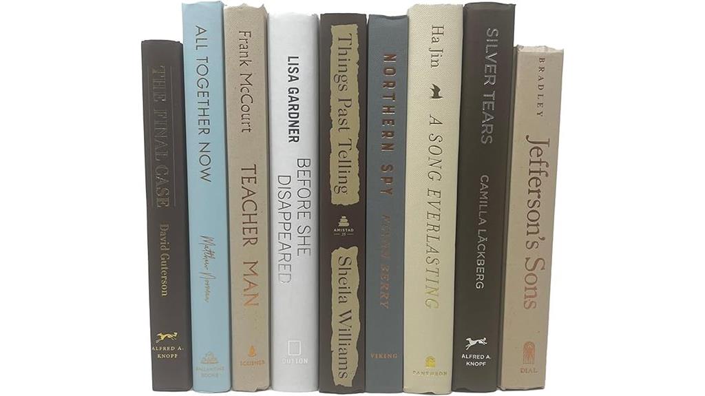 color coordinated book collections