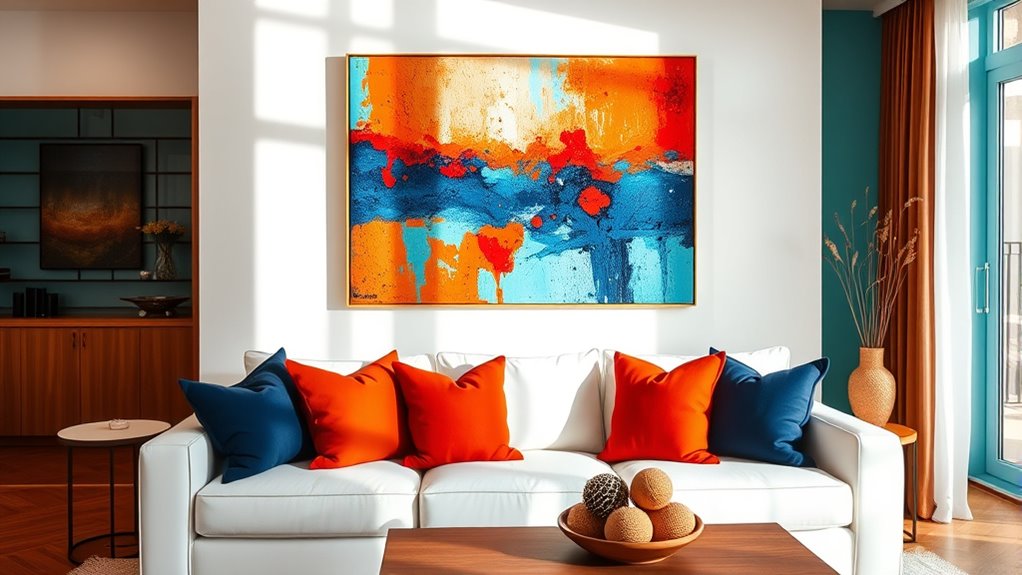color harmony enhances interior design