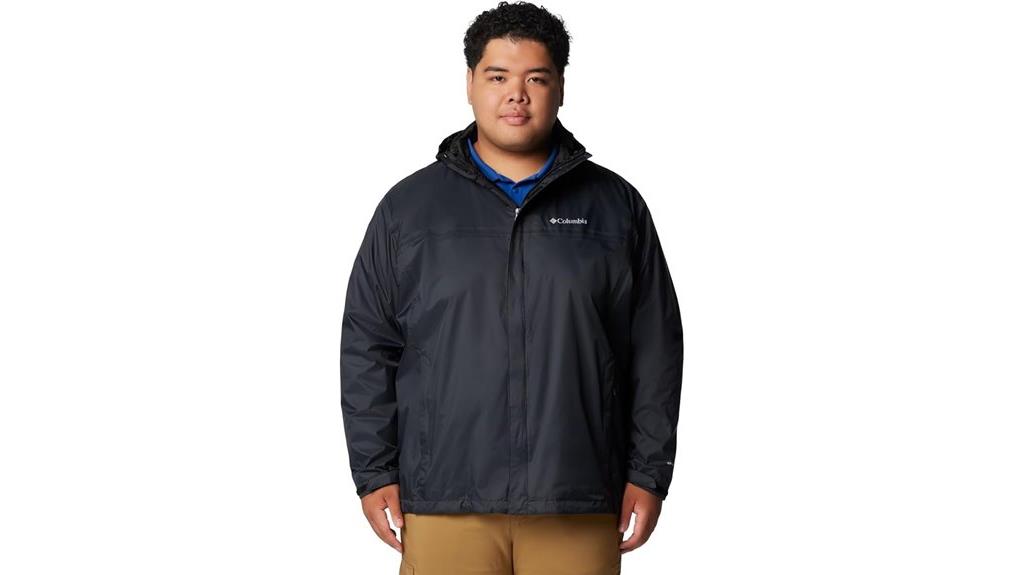 columbia men s waterproof jacket