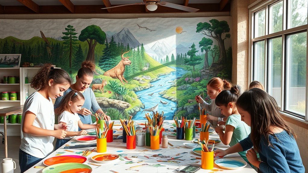 community art fosters environmental awareness