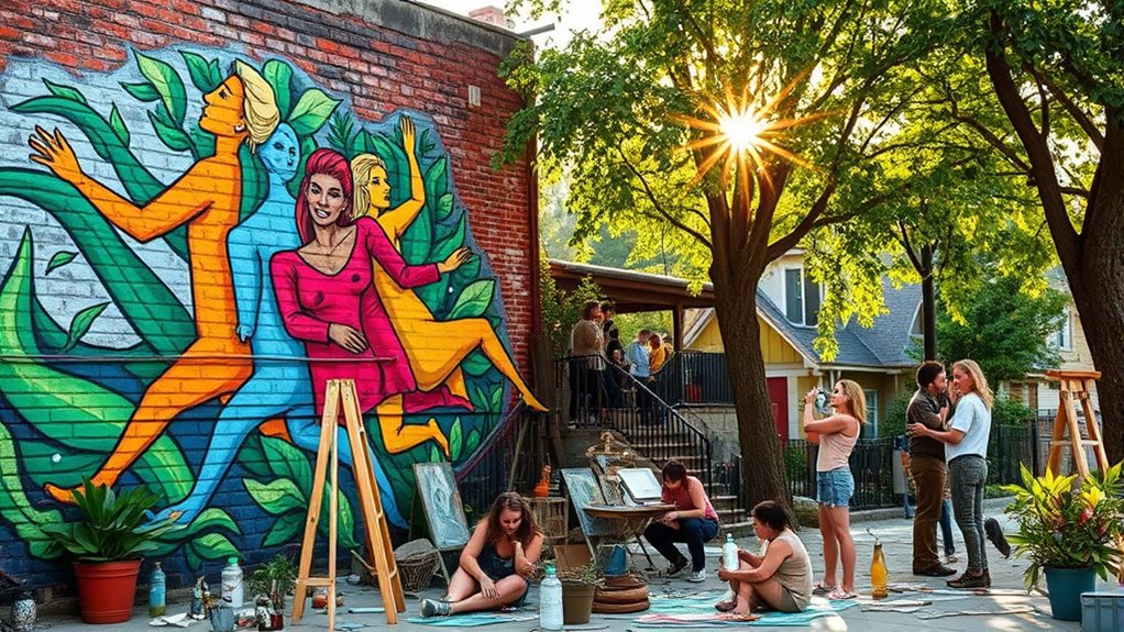 community art inspires local activism