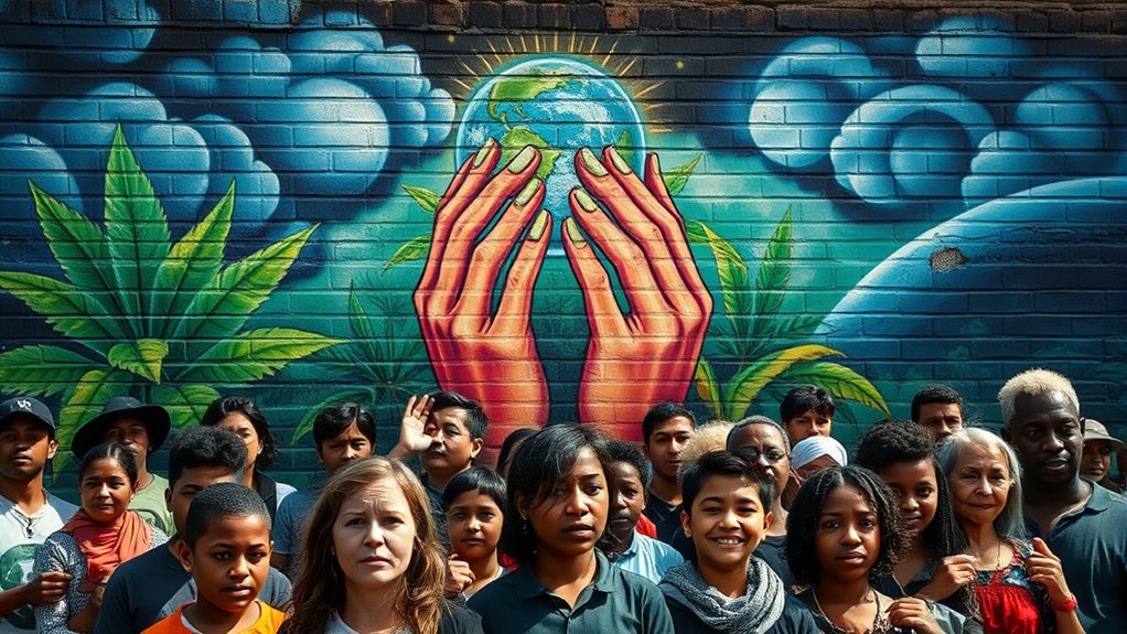 community led climate art