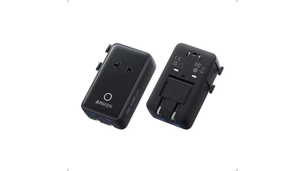 compact 5 port travel charger