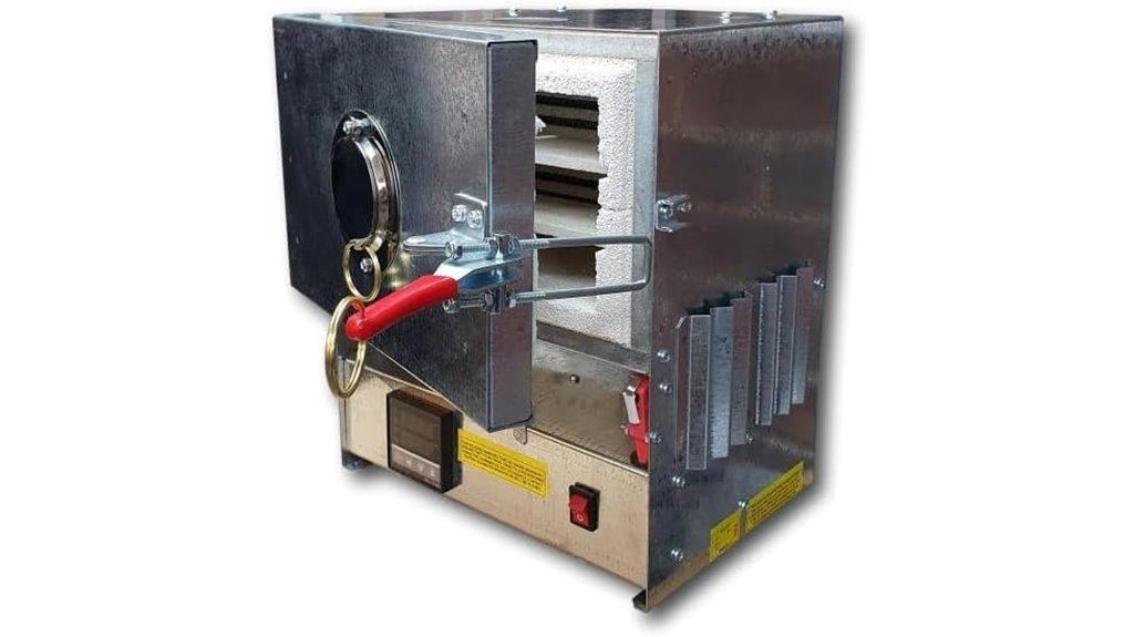 compact pid controlled tabletop kiln