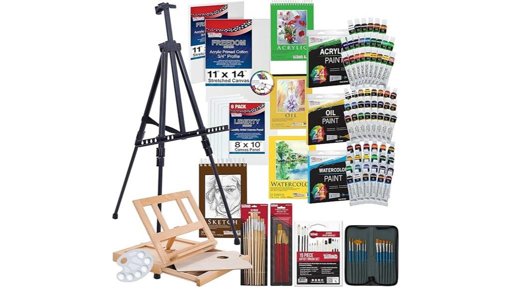 complete 133 piece art set