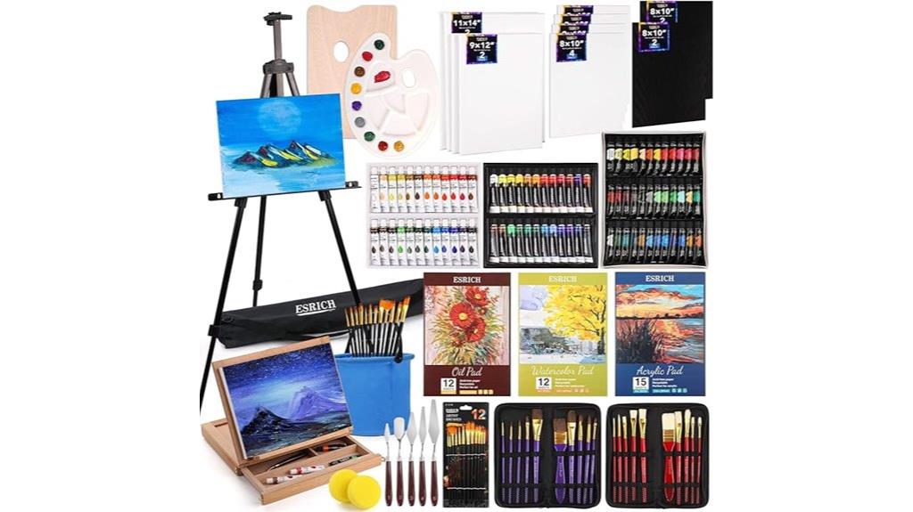 complete 141 piece art set