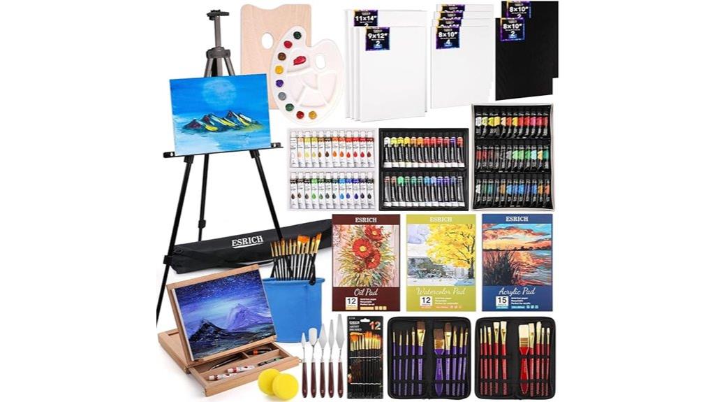 complete 141 piece artist set