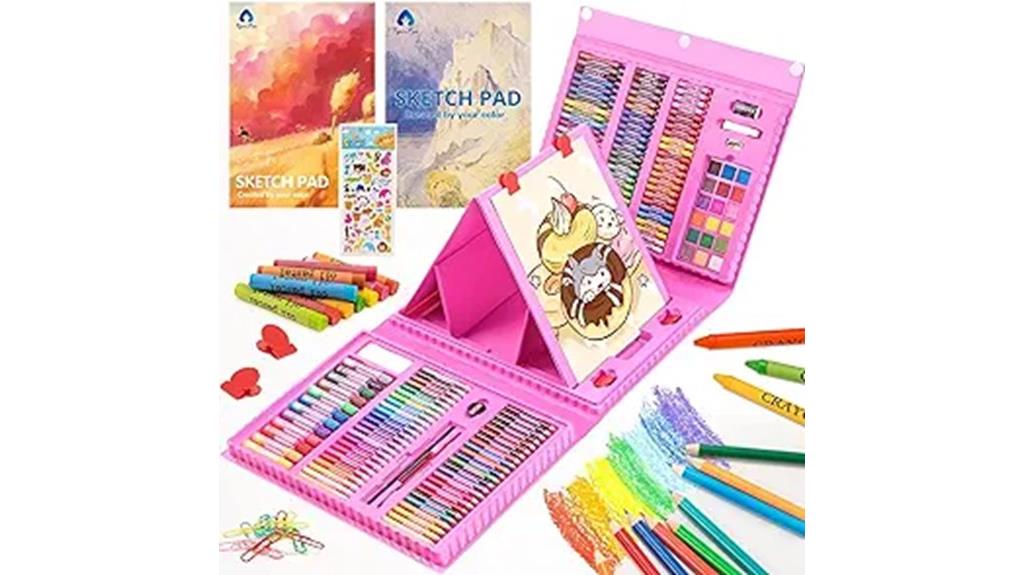 complete 240 piece art kit