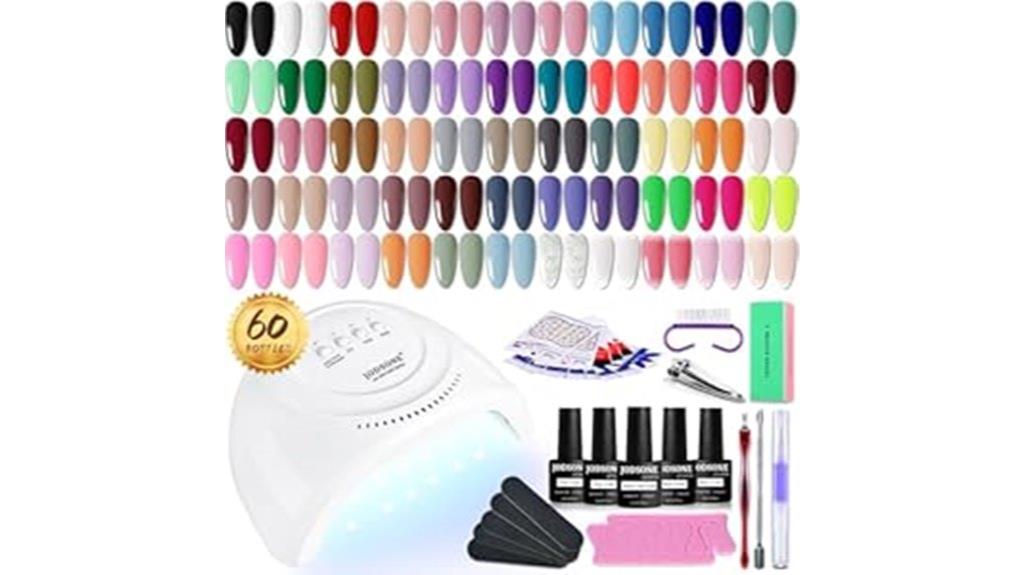 complete 60 piece gel set